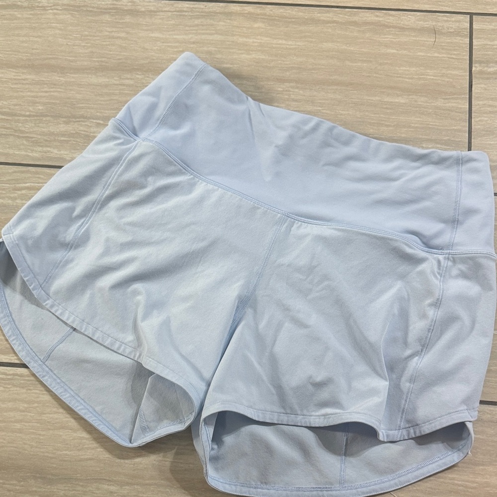 lululemon athletica Women's Sky Blue Athletic Shorts